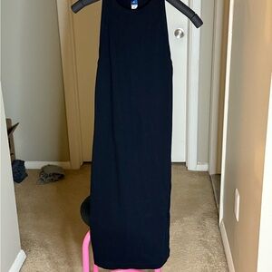 Old Navy Black Sheath Maxi Dress
